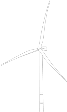 Wind turbine generators image