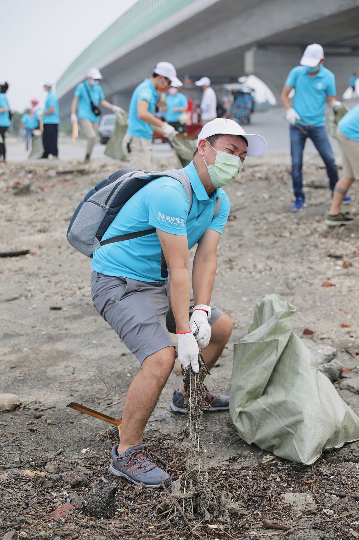 2021 Hai Long Beach Cleanup in Fang-Yuan Wetlands, Changhua County